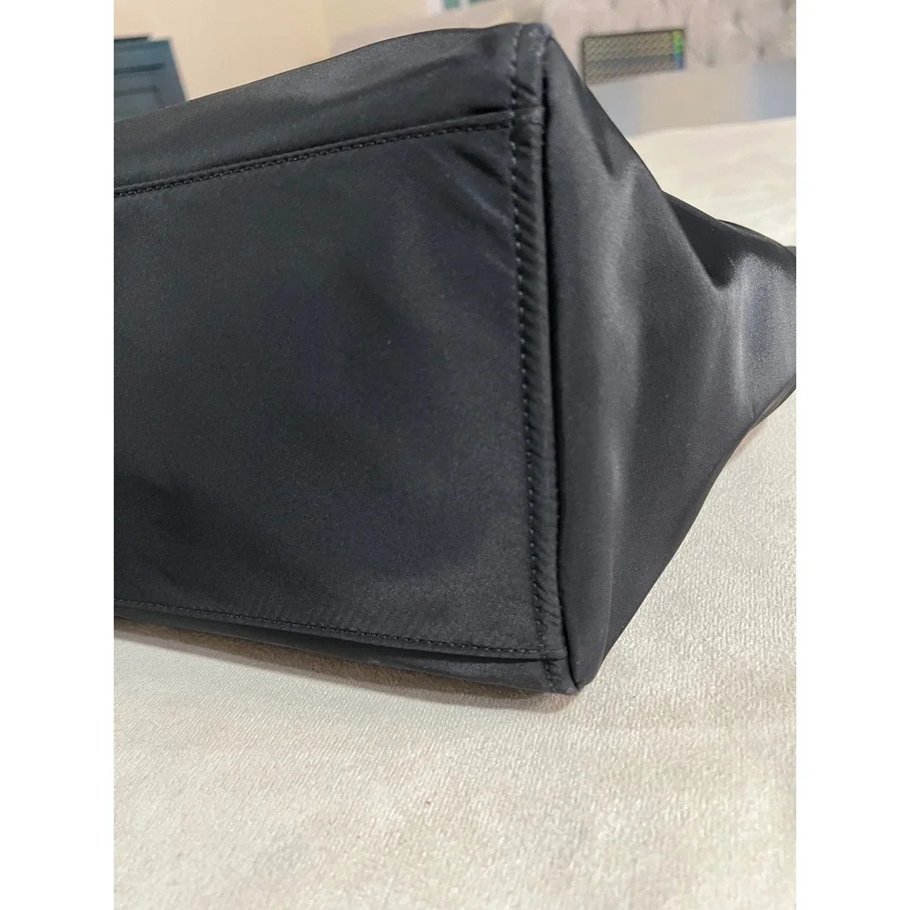 Kate Spade New York Black Nylon Diaper Bag Messenger Shoulder Bag